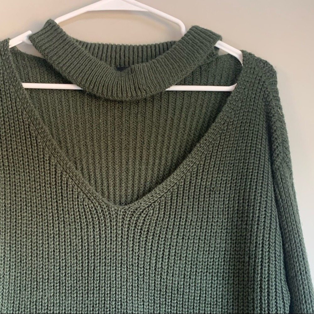 Green Sweater